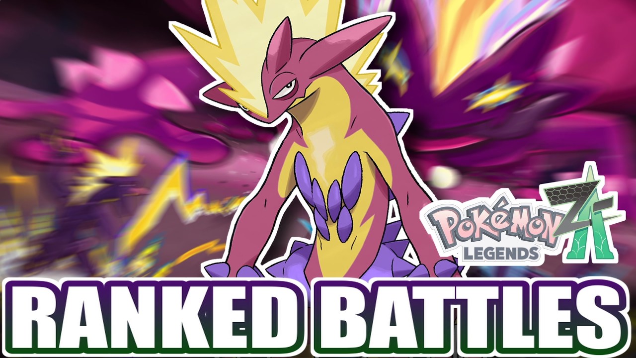 Charge Toxtricity Goes Boom! Strikes With Bolt! Pokémon Legends Z-A Ranked Battles