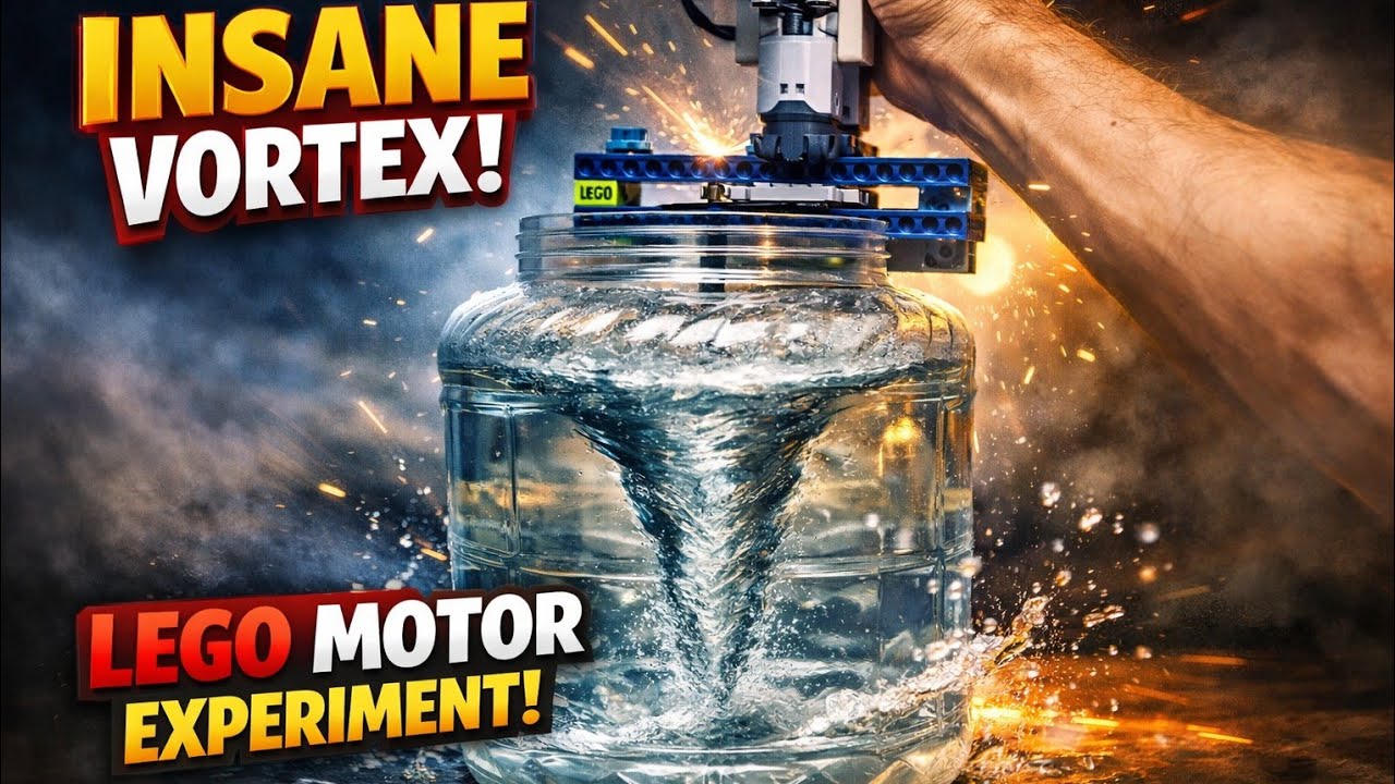 LEGO Motor Creates Insane Vortex 🌪️
