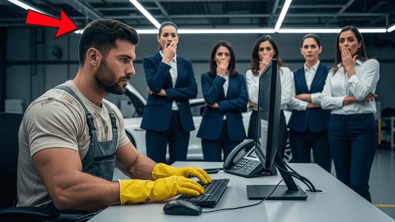 15 Ingenieros Fallaron, Pero Un Padre Soltero Conserje Lo Hizo En 30 Segundos…Y El CEO Se Sorprendió