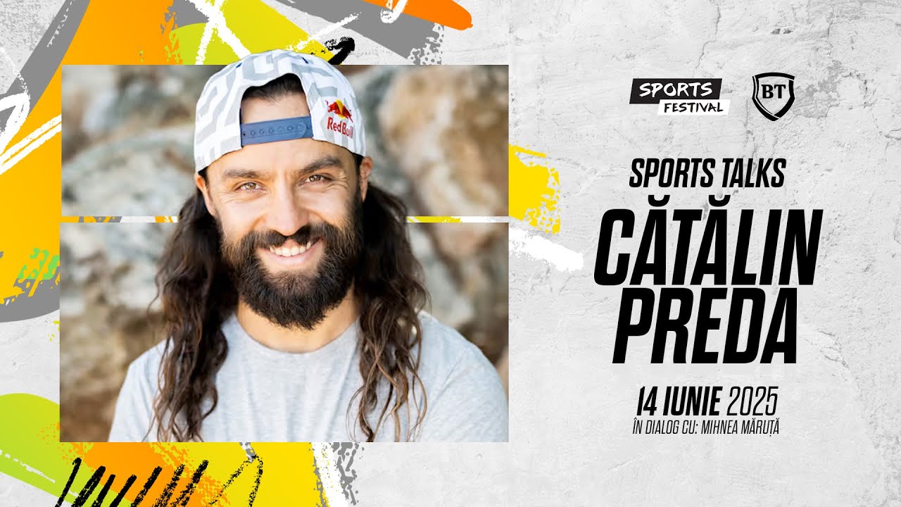 SPORTS TALKS 2025 - Cătălin Preda, săritor român specializat în sărituri de la mare înălțime
