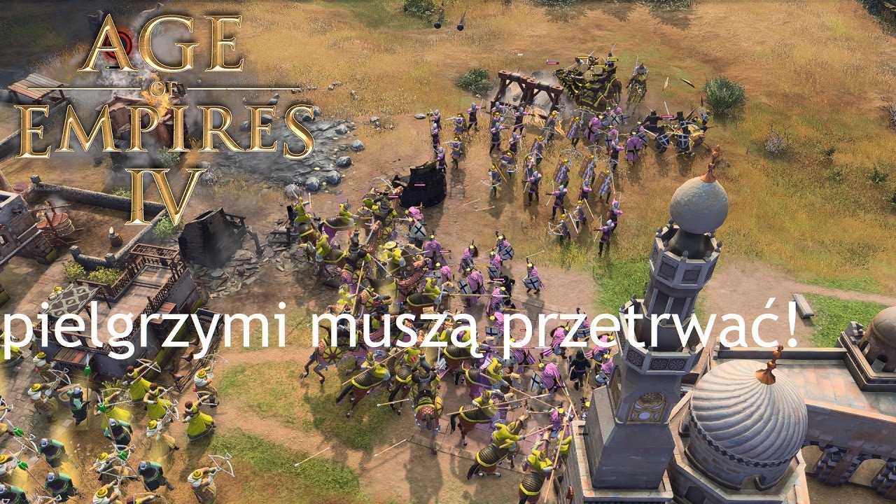 Age of Empires IV rankedy drużynowe - pielgrzymi muszą przetrwać!