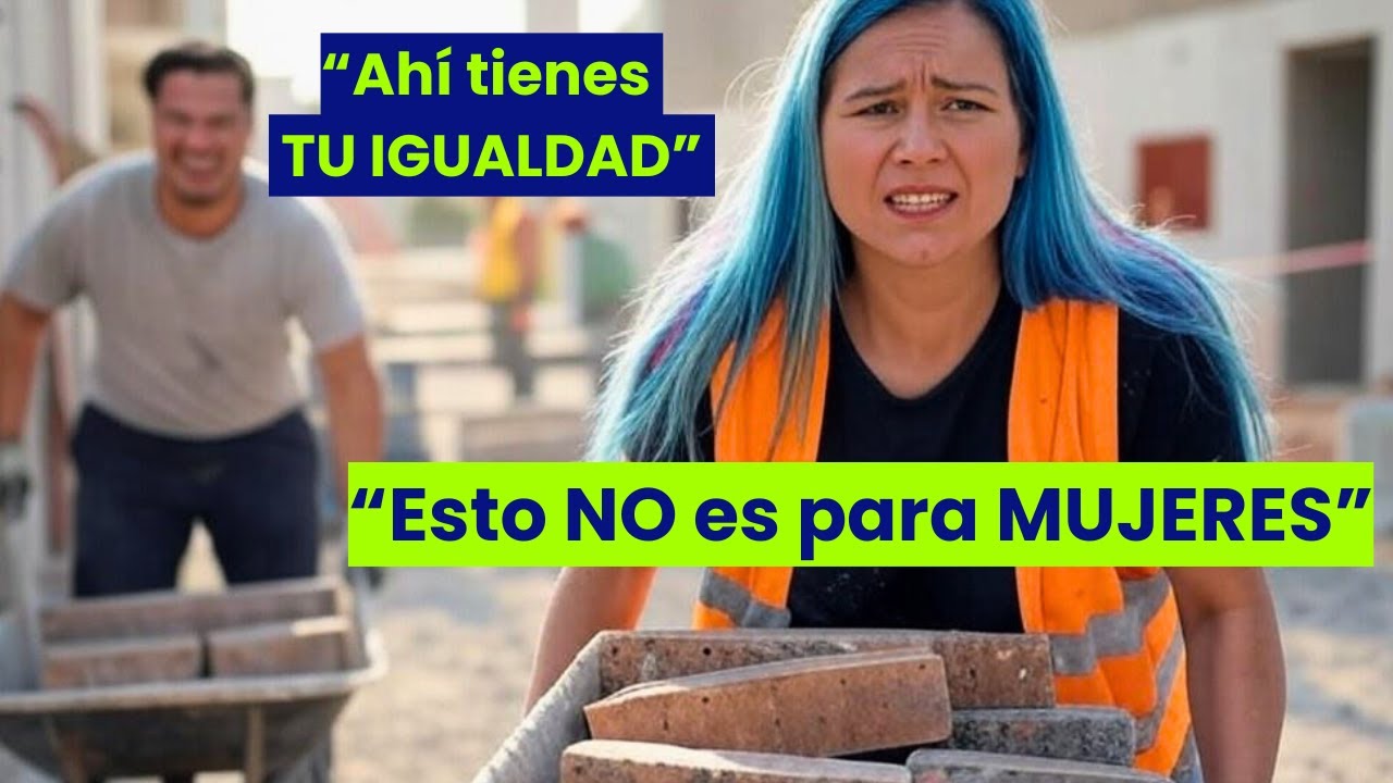 FEMINISTKI aprenden A LAS MALAS que NECESITAN a los HOMBRES SI O SI