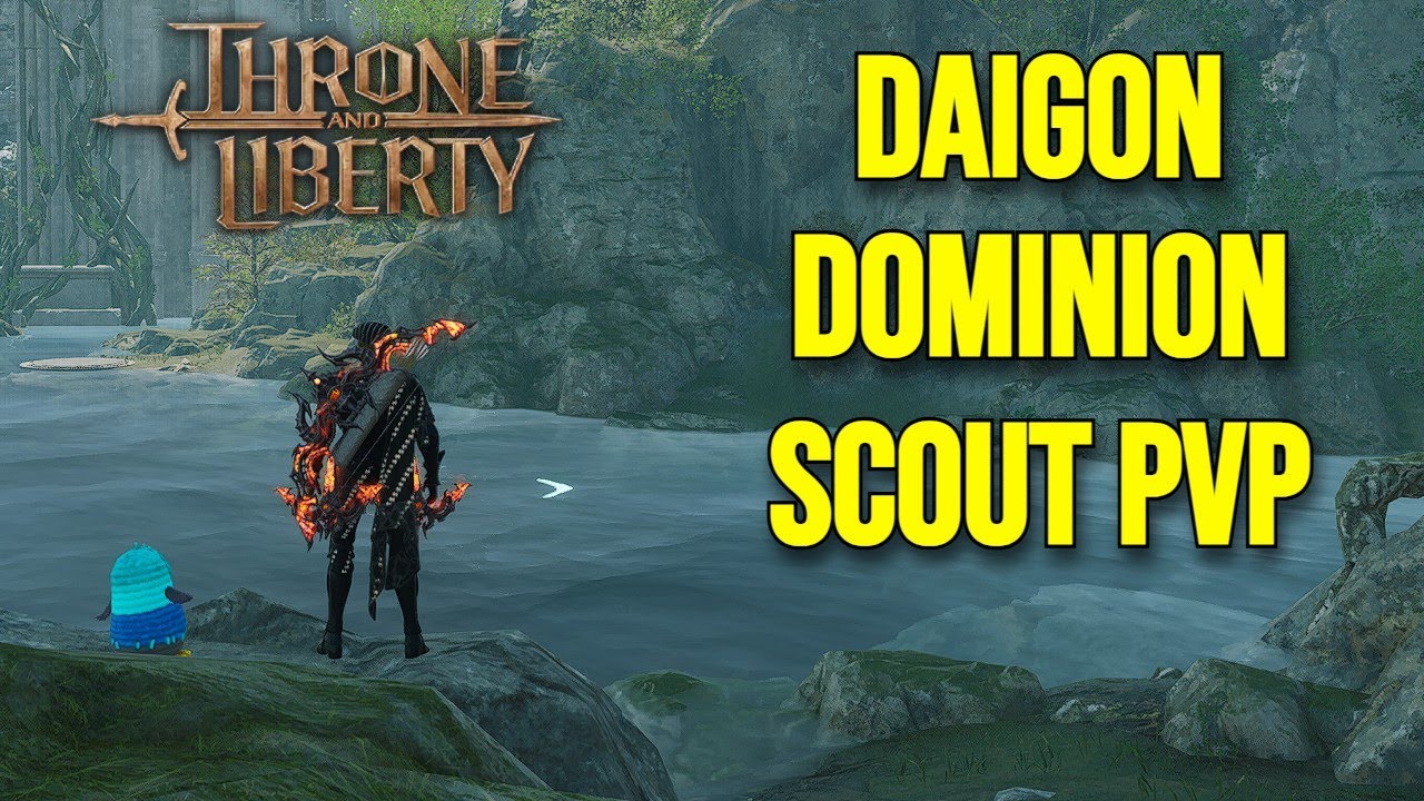TRHONE AND LIBERTY DAIGON DOMINION PVP SCOUT (DELUZHNOA BOW + VENOM BELLANDIR) BUILD DUAL EVASION
