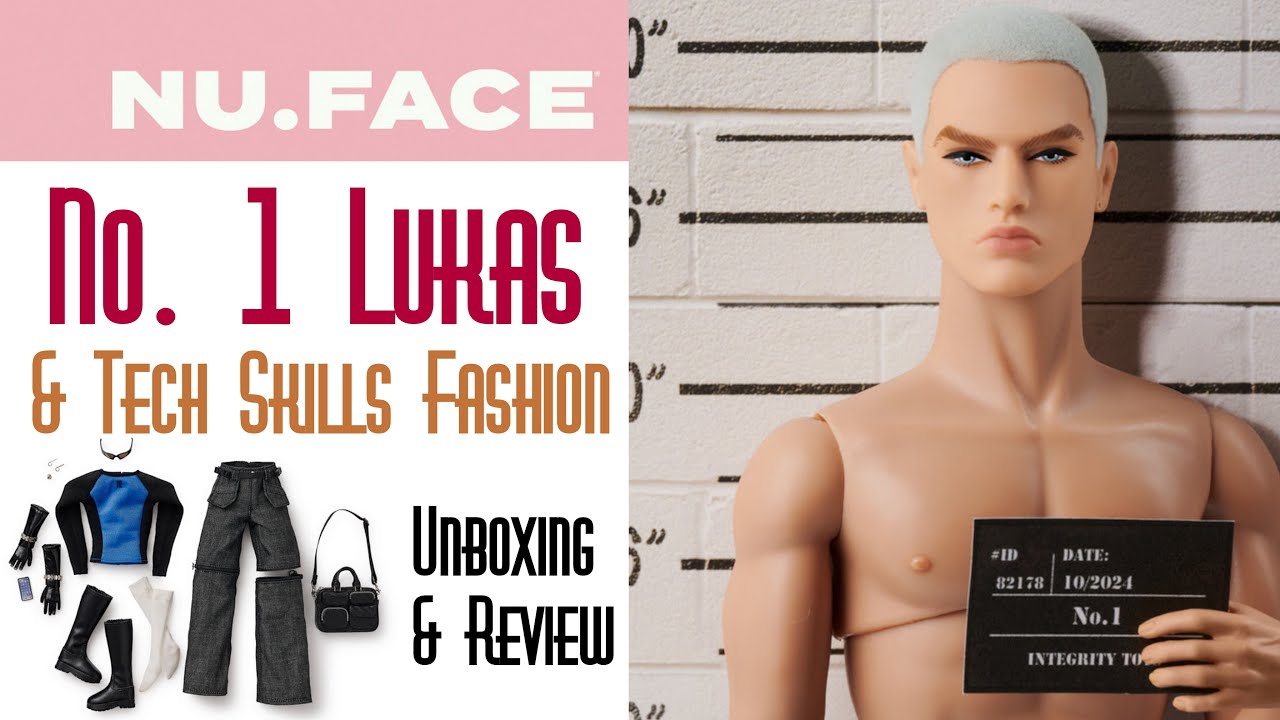 📱 NO. 1 LUKAS DOLL & TECH SKILLS FASHION PACK NU. FACE STYLE LAB 👑 ECW 🌎 UNBOXING & REVIEW NUFACE