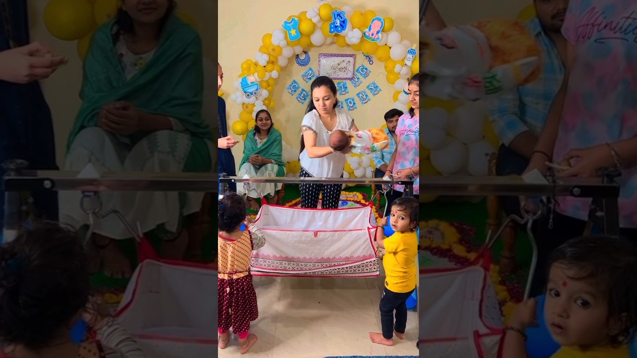 naming ceremony ||#chathi #chhathi #nameceremony #babyshower #shorts #viral #trending #rasam #new