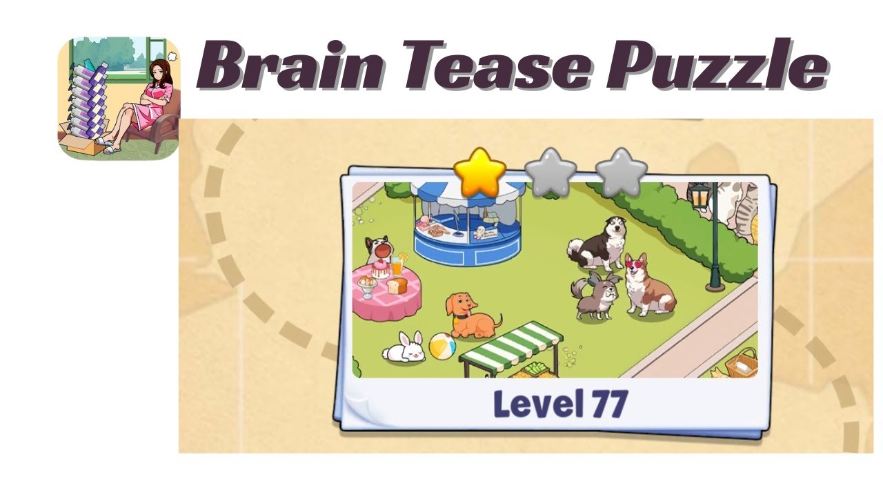Brain Tease Puzzle Level 77 Walkthrough 🧠 | Step-by-Step Guide | SolutionGuruji