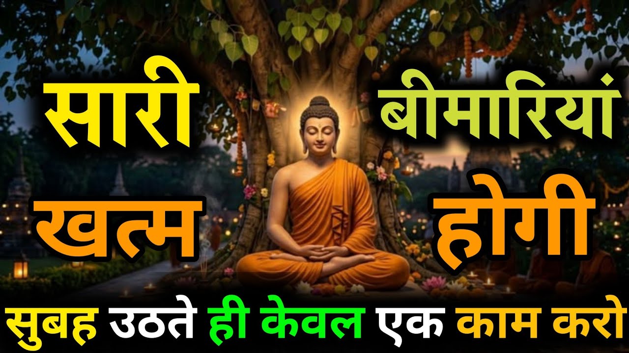 सुबह उठतेही एक काम करो कभी बीमार नहीं पड़ोगे Gautam Buddha Story On Healthy Body #गौतमबुद्ध