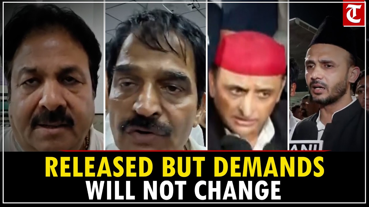 WATCH: Detained Opposition Leaders Released After LKM Protest, Say 'Our Demands Won't Change'