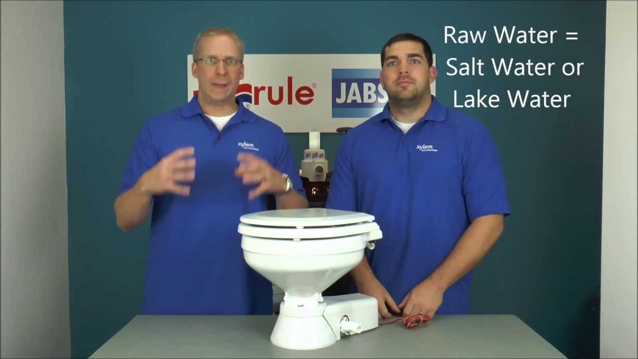 Winterizing a Jabsco Raw Water Marine Toilet