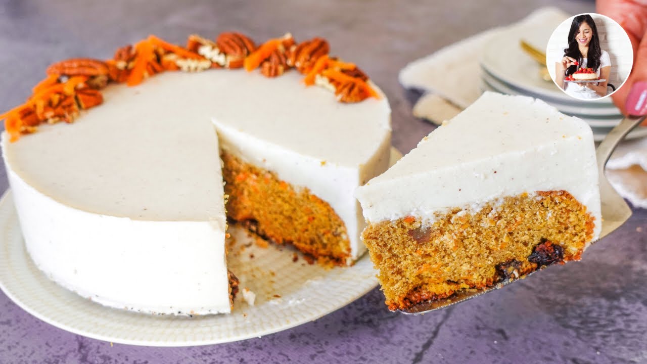 Si tienes ZANAHORIAS prepara esta tarta Deliciosa, fácil y Saludable!! 🥕| AUXY | #Carrotcake