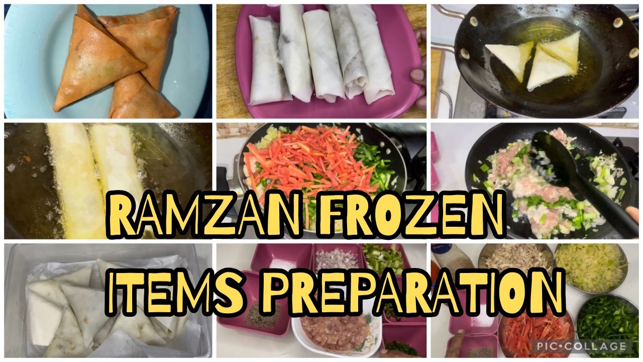 Ramzan Frozen Items Preparation Part 3 | Ramadan 2026 Special Iftar & Sehari Preps