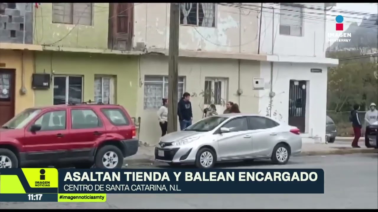 Violento asalto en Santa Catarina: disparan a tendero | Noticias MTY tercera emisión