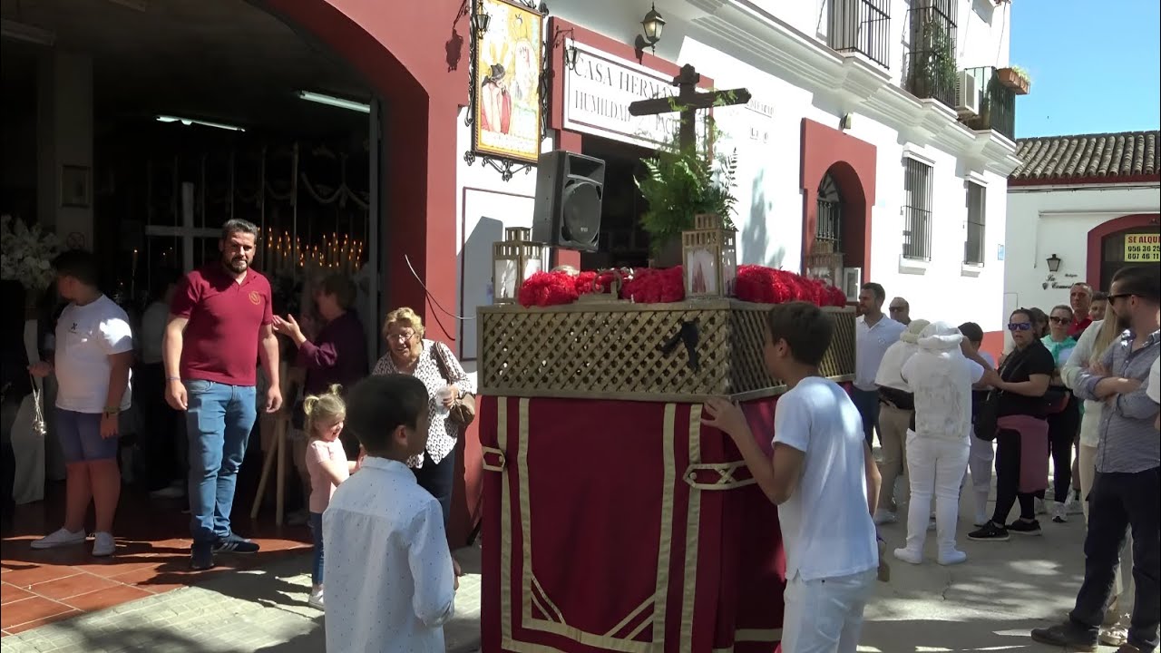 Desfile Infantil Procesión de la Cruz de Mayo Hdad. Humildad y Paciencia - 2024 - Sanlúcar de Bda.