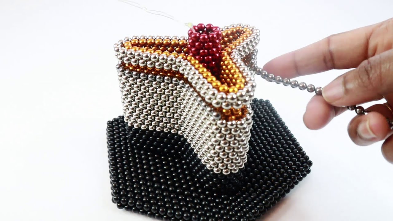 DIY- HOW TO MAKE BURJ KHALIFA WITH MAGNETIC BALLS (Satisfying ASMR)