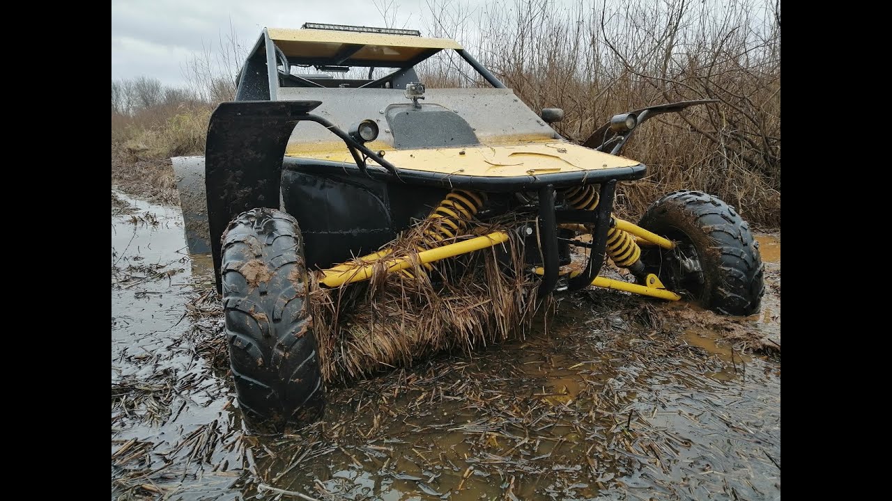 Багги БЕРКУТ. Опять полез в болото.