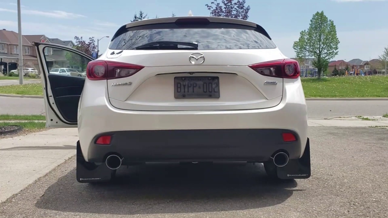 2015 Mazda 3 GT - Corksport 80mm Cat-back exhaust + Corksport SRI
