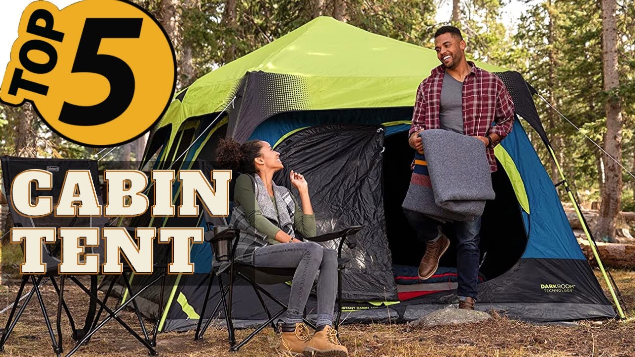 ✅ TOP 5 Best Cabin Tents: Today’s Top Picks