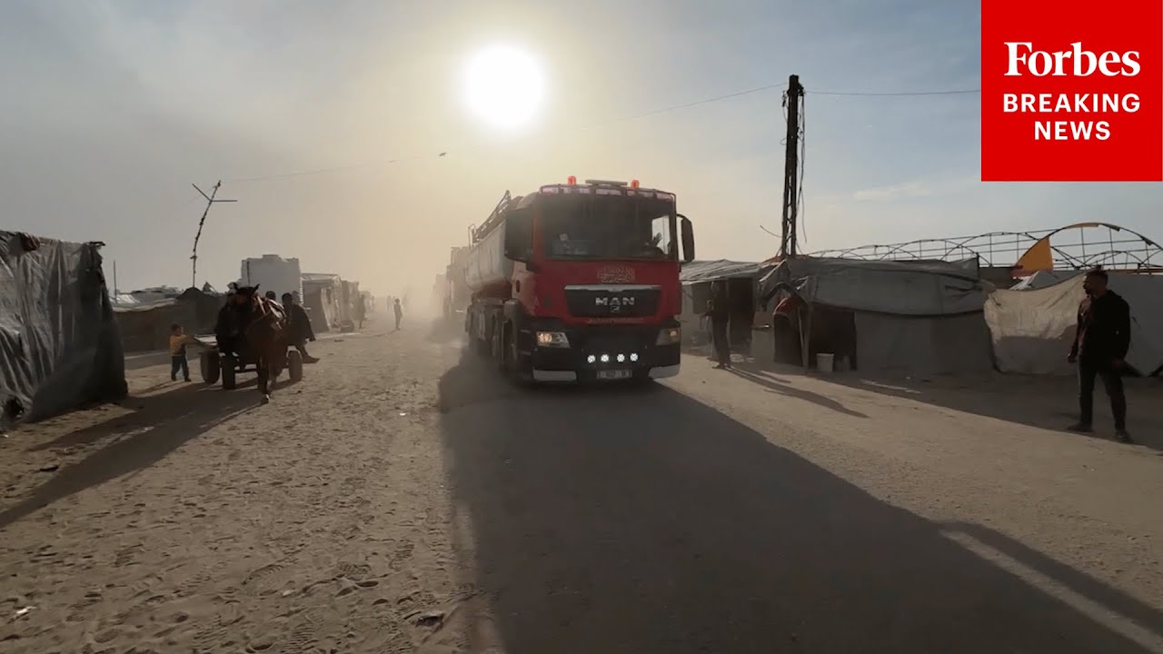 Aid Trucks Enter Gaza As Rafah Crossing Begins Limited Opening