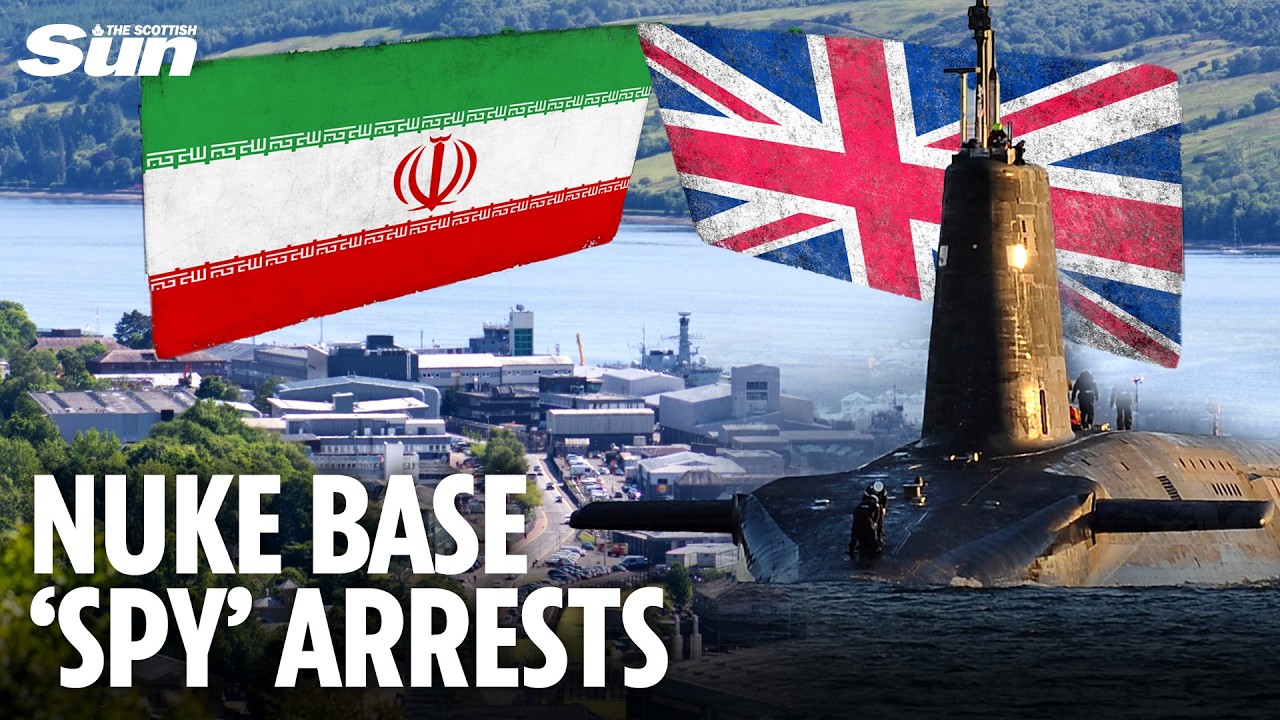 Two ‘Iranian spies’ arrested after break-in at Scots Faslane NUKE missile base
