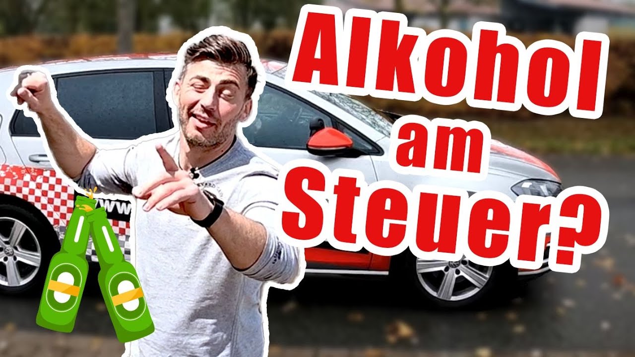 ALKOHOL am STEUER? Erweiterte Version für Fahrlehrer*innen!