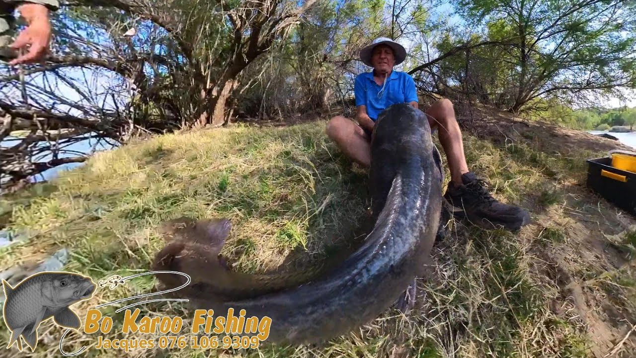 Catfishing the Orange River with Bo Karoo Fishing