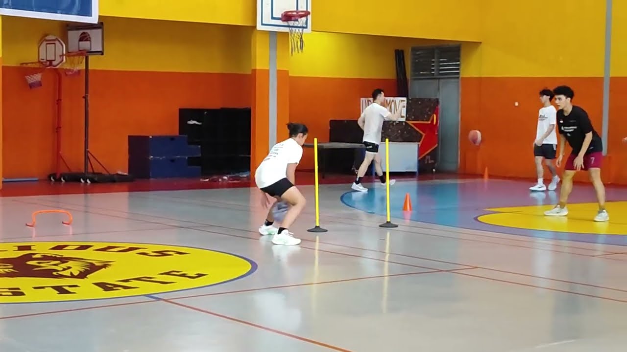 Kayla KU13, finishing practice with pro handles workout - day 1