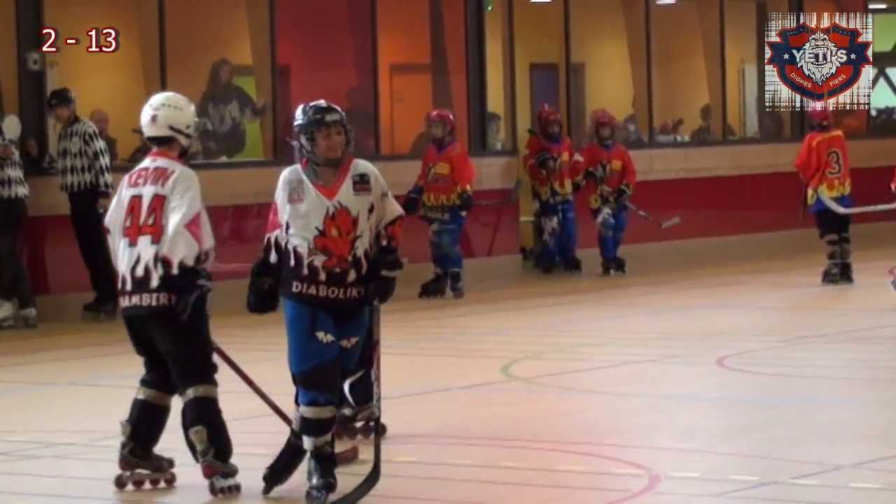 ROLLER HOCKEY - BENJAMINS 2013/2014- LES YETI'S VS LES DIABOLIKS 1ER JOURNEE LE 13 OCTOBRE 2013