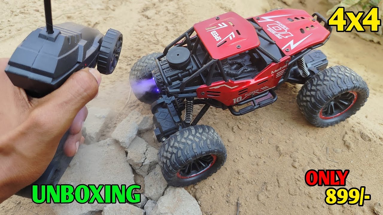 Full RC remote control smoke car unboxing Review & Testing | RC Spray car |