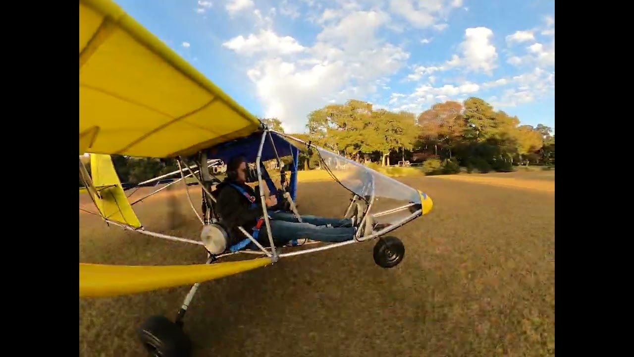Alina Flying at Sunset