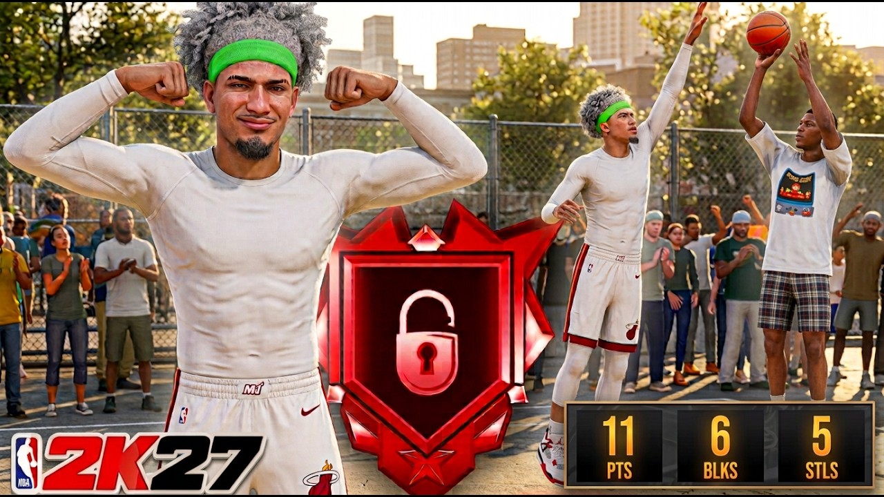 MY 6'9 DEFENSIVE DEMON POPPER is UNSTOPPABLE in NBA 2K27 PARK!
