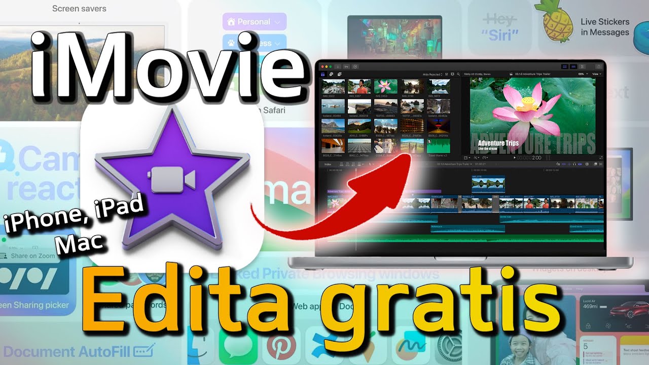 Cómo usar iMovie en Mac 💻Desde cero para principiantes