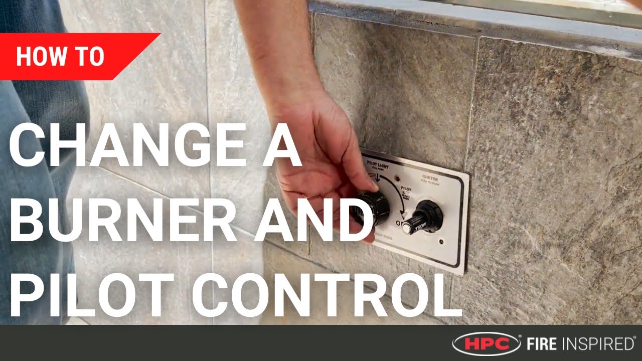 How To Change a Fire Pit Burner and Pilot Control | HPC Fire Inspired