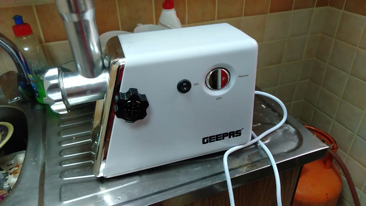ريفيو مفرمه لحمه جيباس 2000وات عملى معاكم وراى فيها تستاهل الشراء ام لاGeepas meat grinder