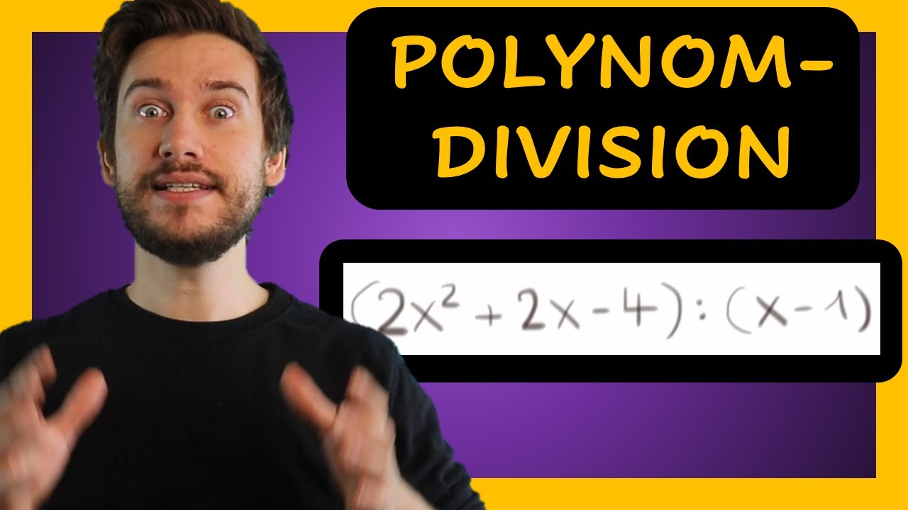 🚀🚀🚀 Polynomdivision - einfach erklärt