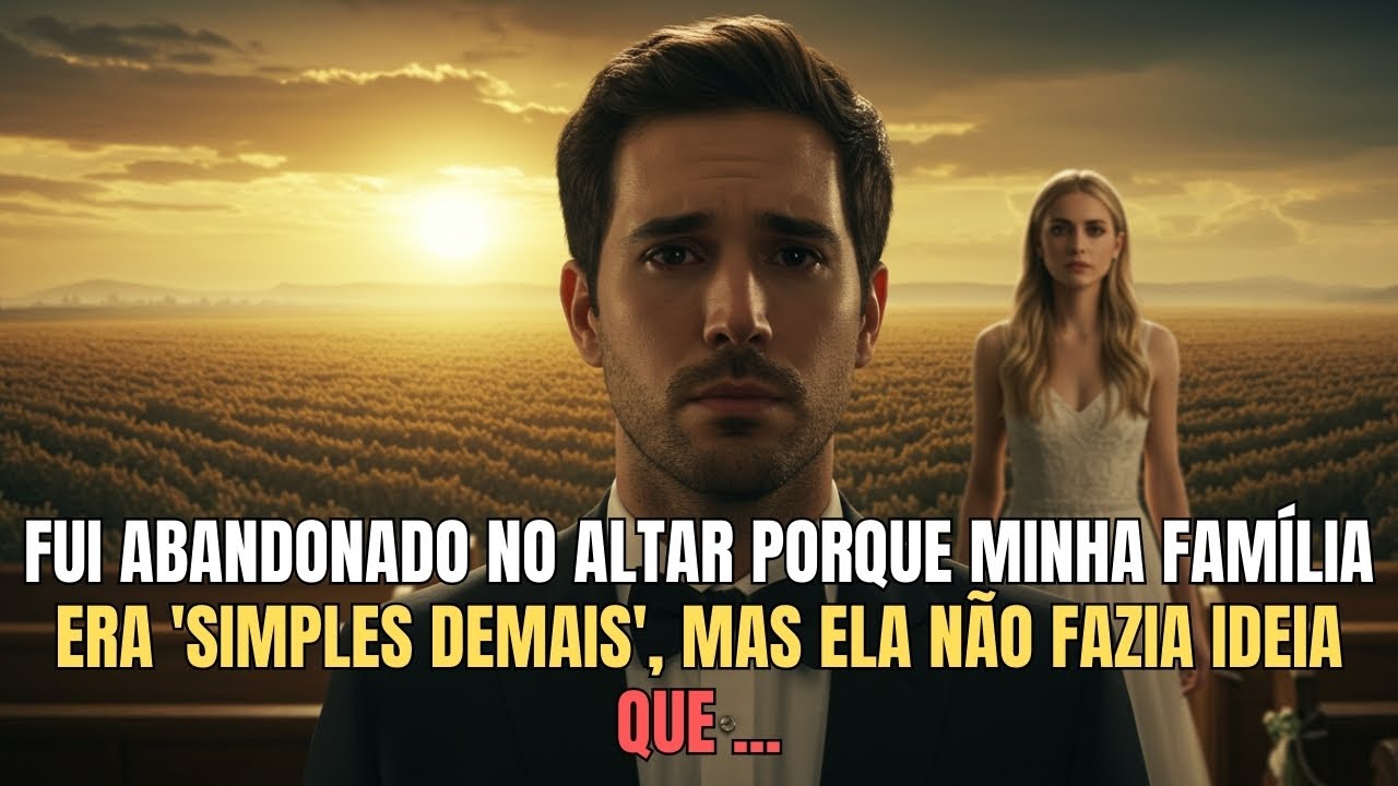Fui abandonado no altar porque minha família era 'simples demais', mas ela não fazia ideia que ...