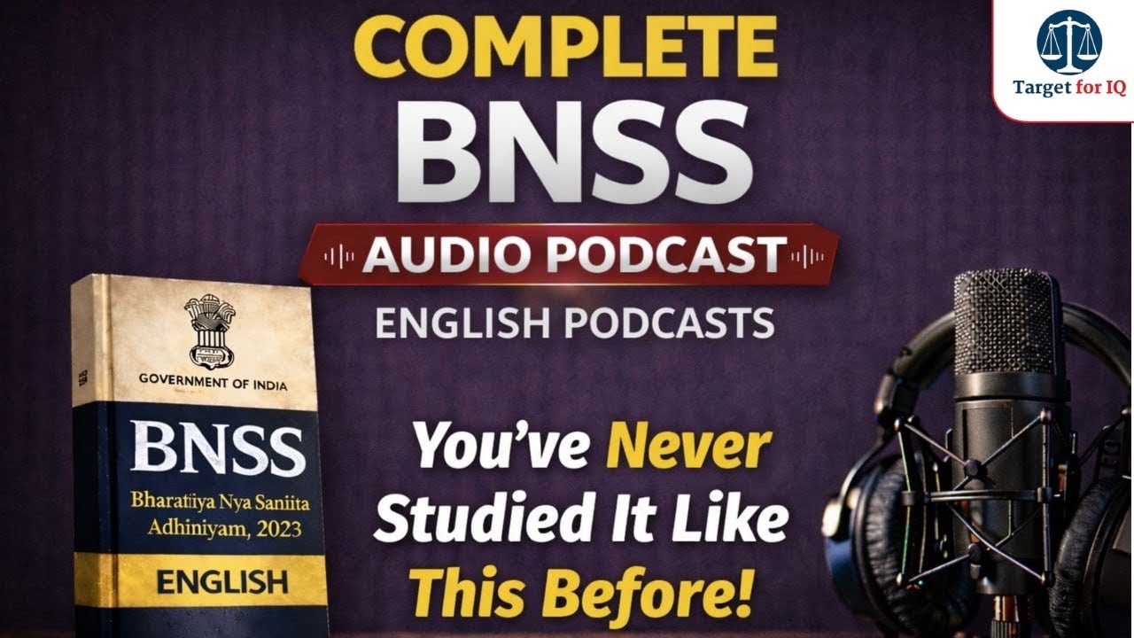 BNSS  Audio Podcast English #bnss2023 #Bnss #podcast 
