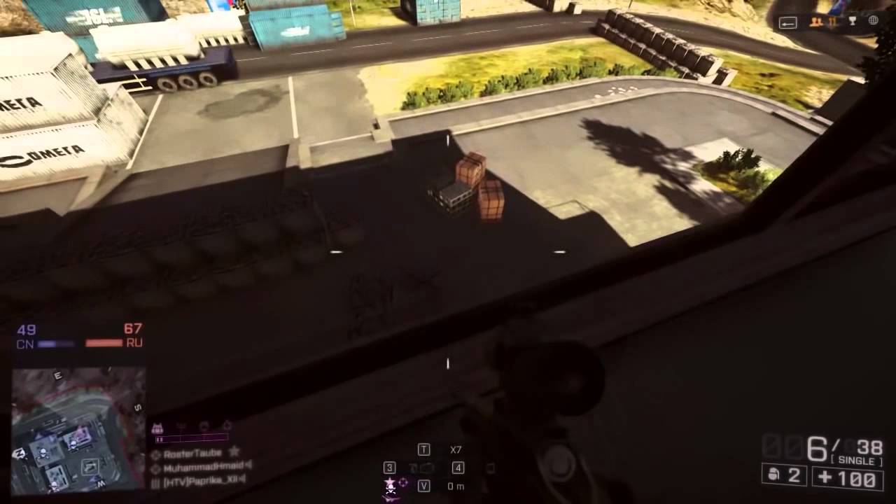 بتل فيلد 4: سنايبر أس في 98 || Battlefield 4: SV-98 Sniper Gameplay
