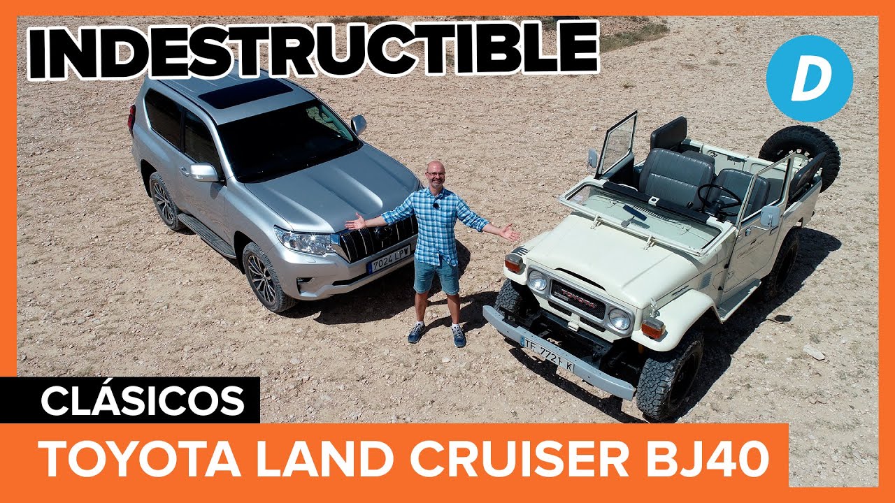 Comparativa 4x4 ¡al límite!: Toyota Land Cruiser BJ40 vs moderno | Review en español | Diariomotor