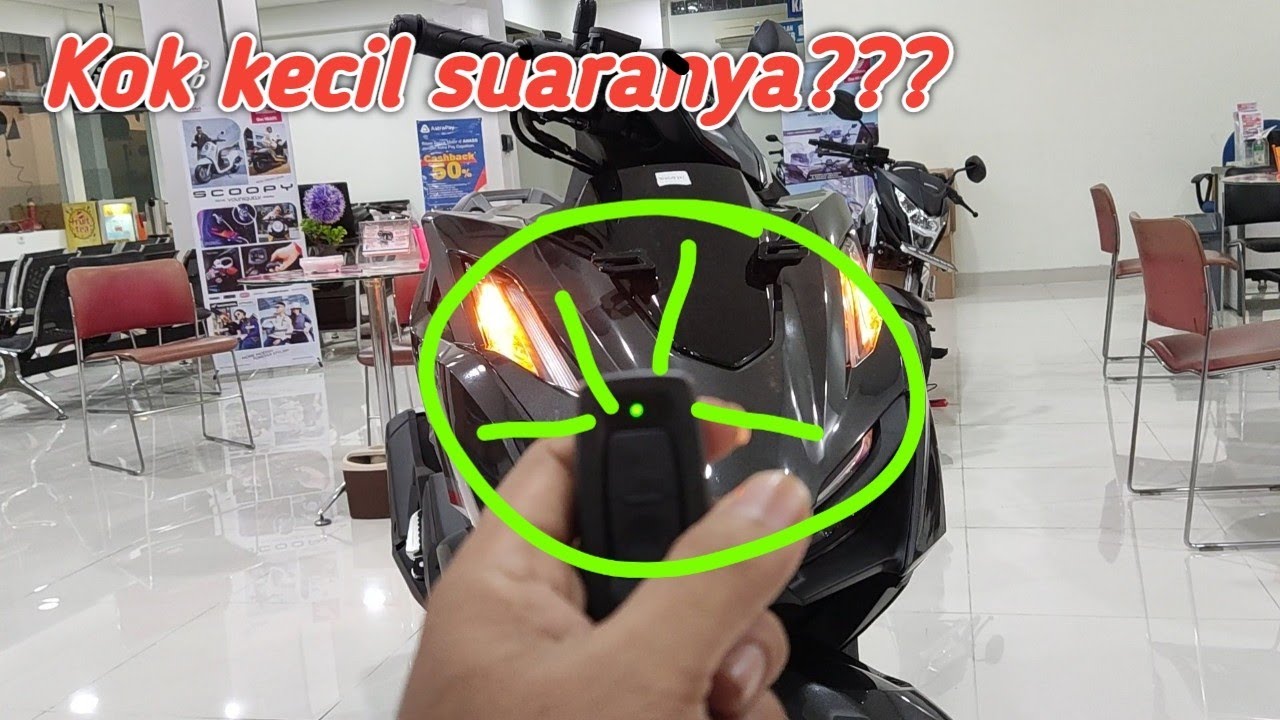 Cara Setting Nada & Volume Alarm Vario 160