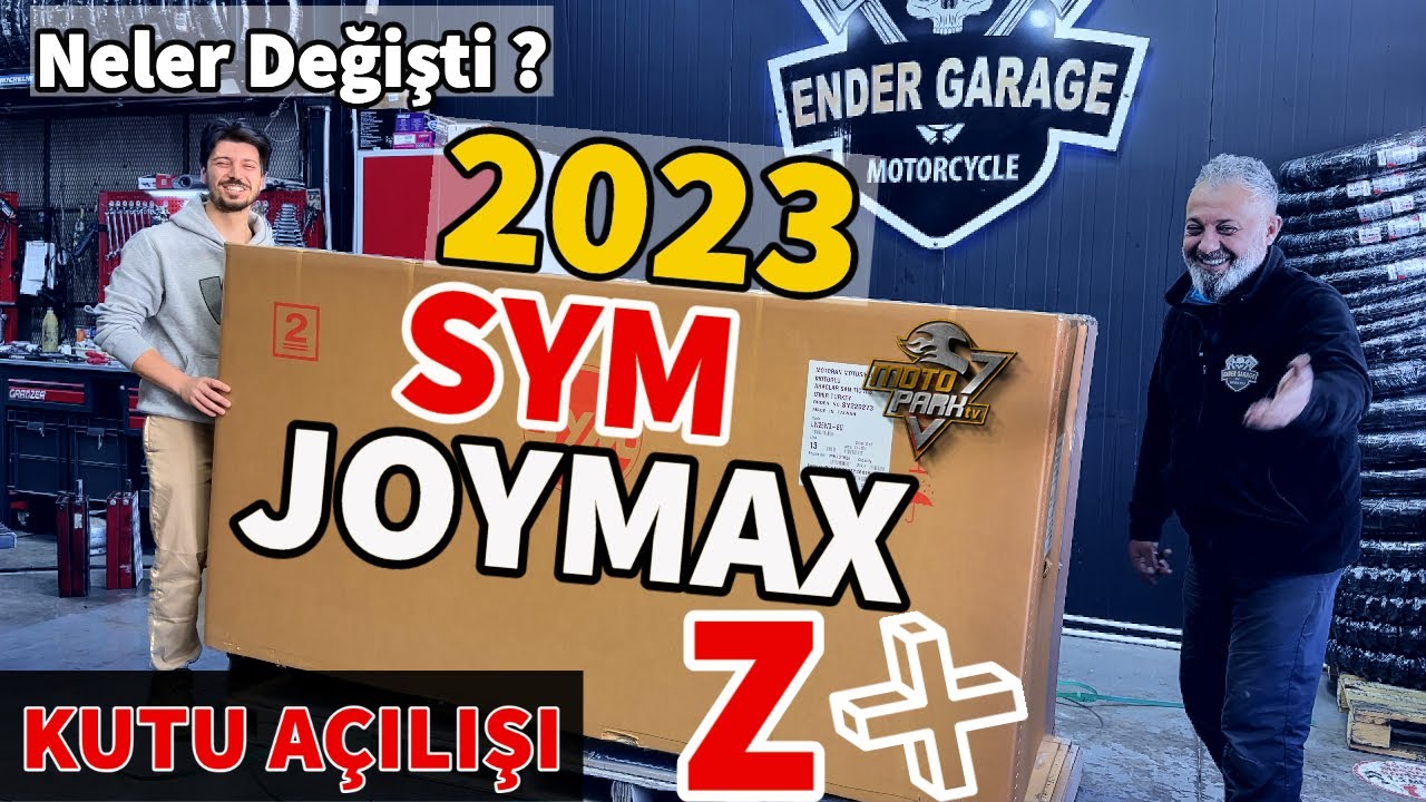 2023 SYM JOYMAX Z +  KUTU AÇILIŞI / YENİ RENK / NELER DEĞİŞTİ ?