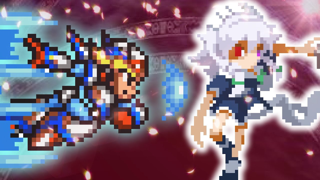 TOUHOU x MEGAMAN X || The Maid and the Pocket Watch of Blood (Megaman X Style)