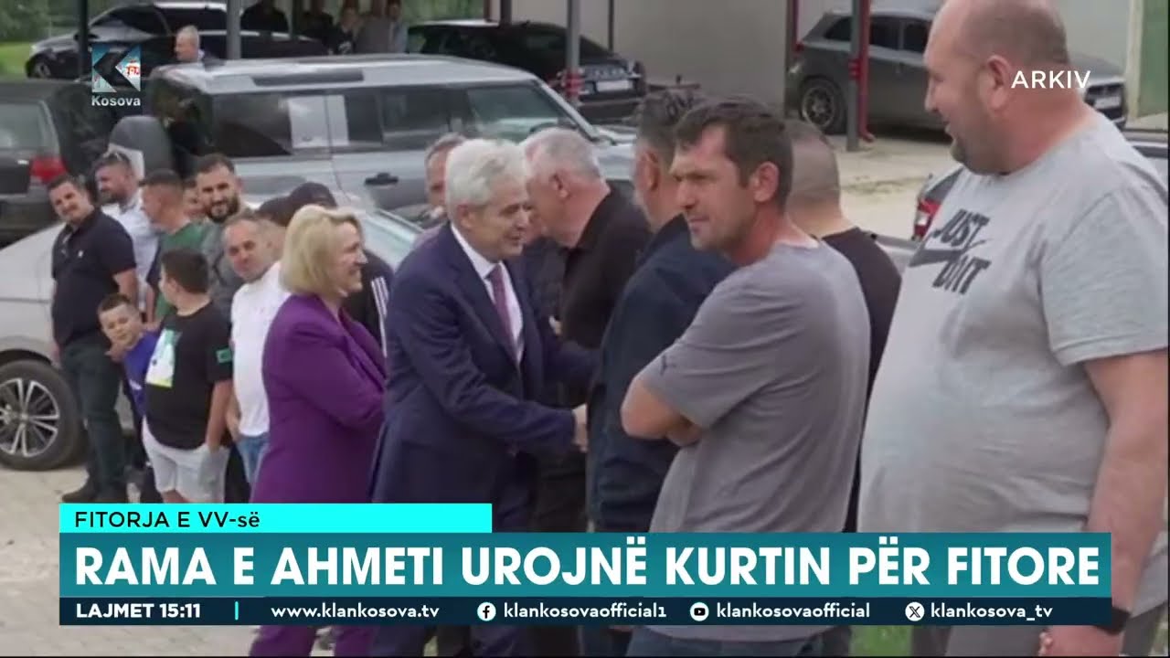 Fitorja e VV-se - Rama e Ahmeti urojne Kurtin per fitore