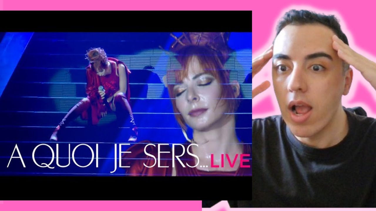 Mylène Farmer - À Quoi Je Sers Indoor Live 2009 | REACTION