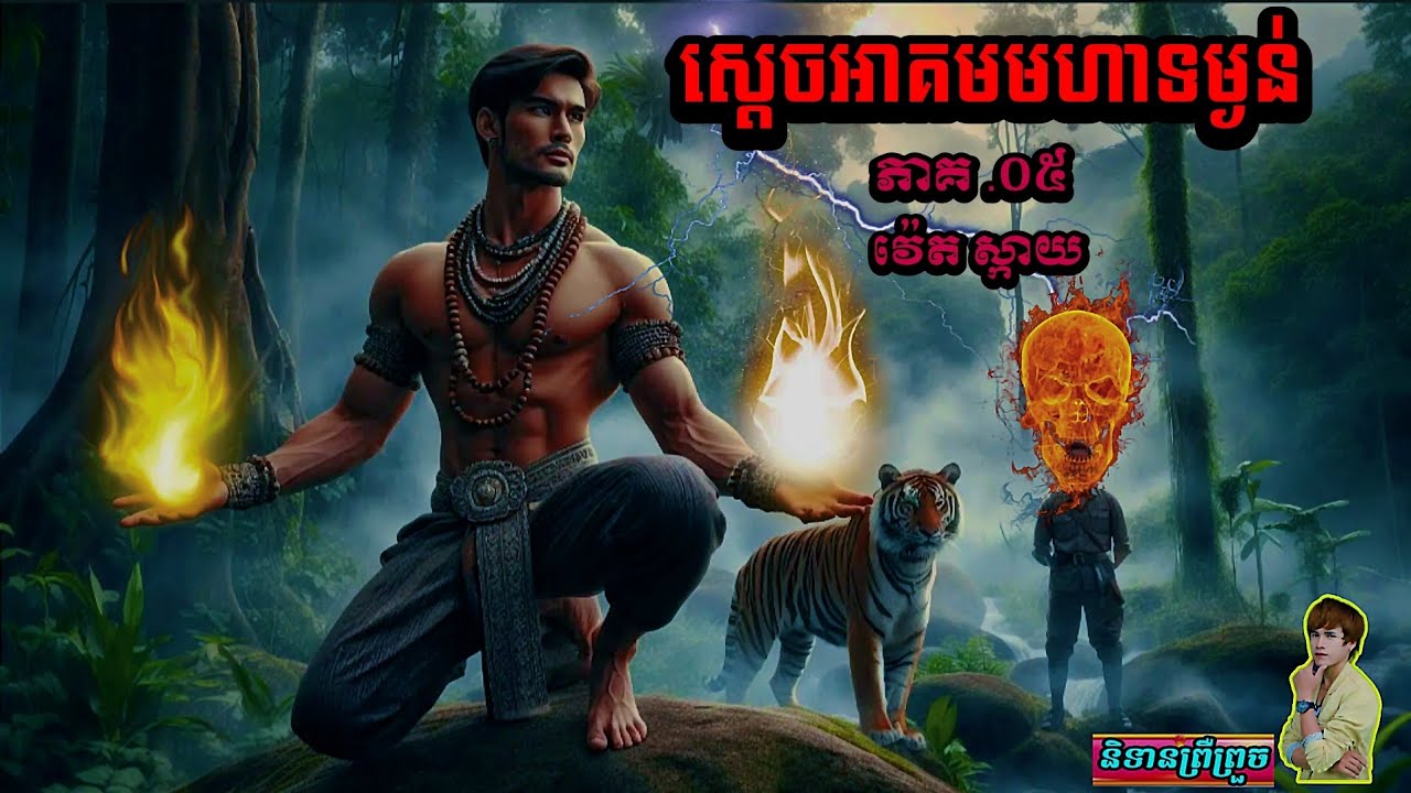 និទានរឿង(ស្ដេចអាគមមហាទម្ងន់ ភាគ០៥) (វ៉េត ស្កាយ) #និទានព្រឺព្រួច#