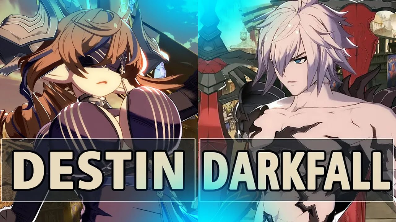 GBVSR:🔥destin (Galleon) Vs TILIN Darkfall (Lucilius)🔥| High Level Gameplay.
