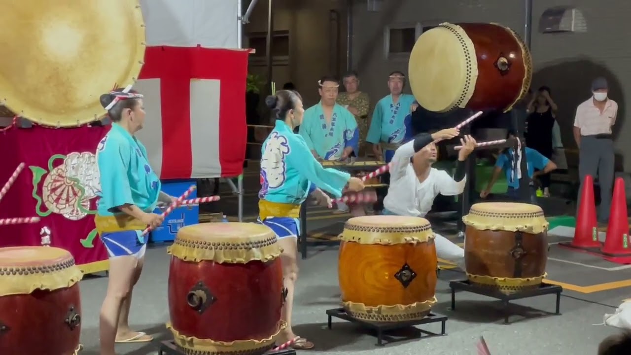 八王子太鼓龍神会2023八王子祭り