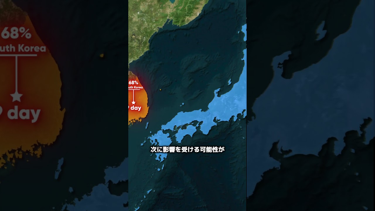 韓国の石油は残りわずか9日分しかないとされており #地理  #雑学  #history  #歴史 #ニュース