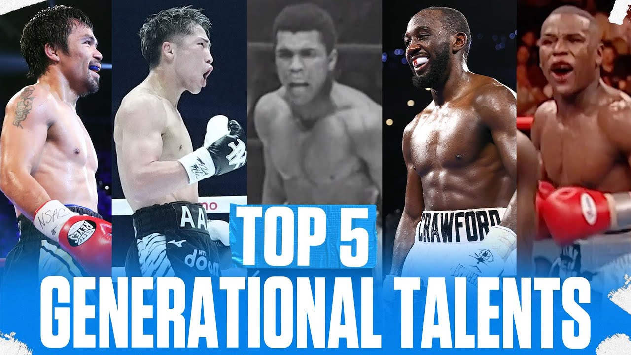 Top 5 Greatest Generational Talents In Boxing History | TOP RANK'D