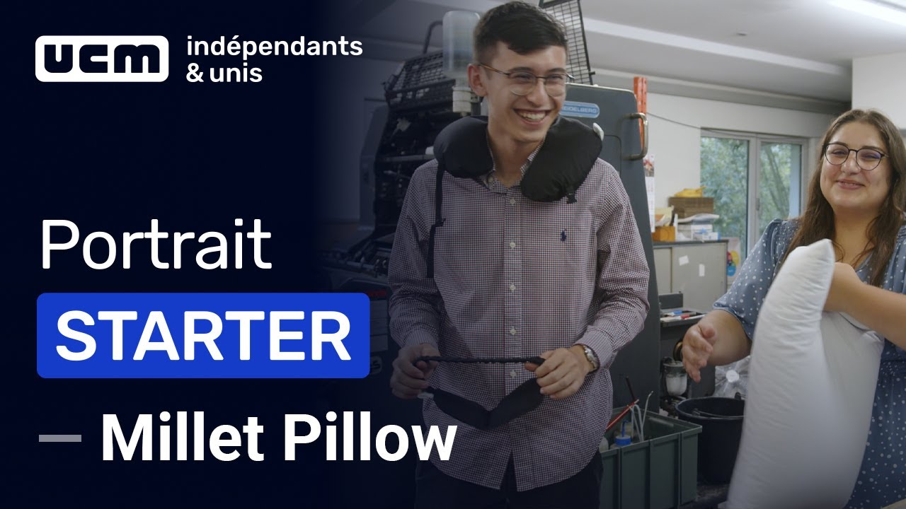 Millet Pillow, le parcours entrepreneurial d'Assia et Vincent