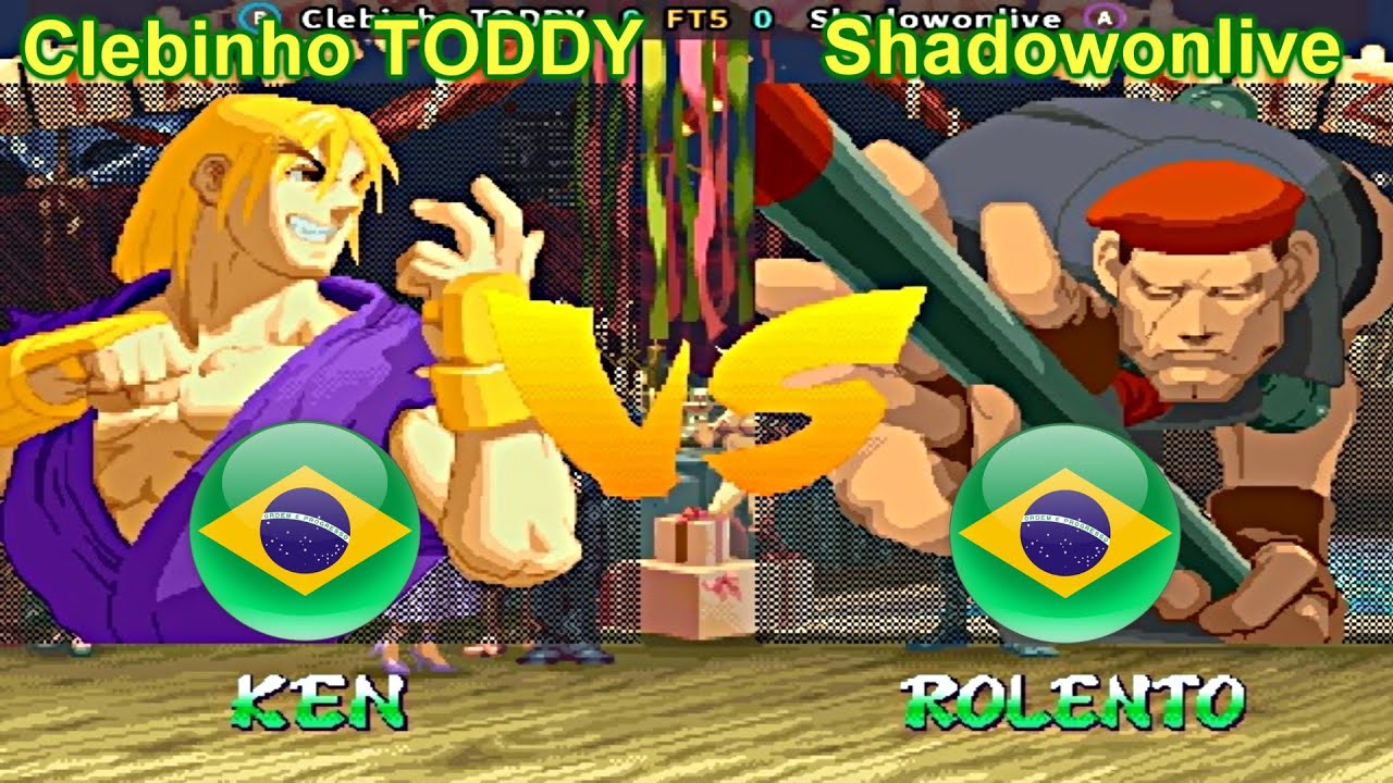 Street Fighter Alpha 2 - Clebinho TODDY vs Shadowonlive FT5